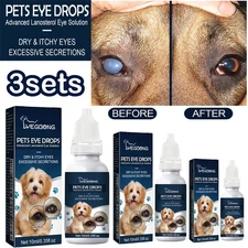 Pet Eye Drops Cataract Drops For Pet Eye Lubricant Drop Lanosterol Solution 2025
