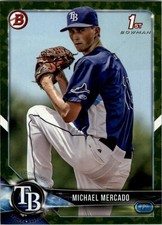 2018 Bowman Prospects Camo #BP16 Michael Mercado - BB