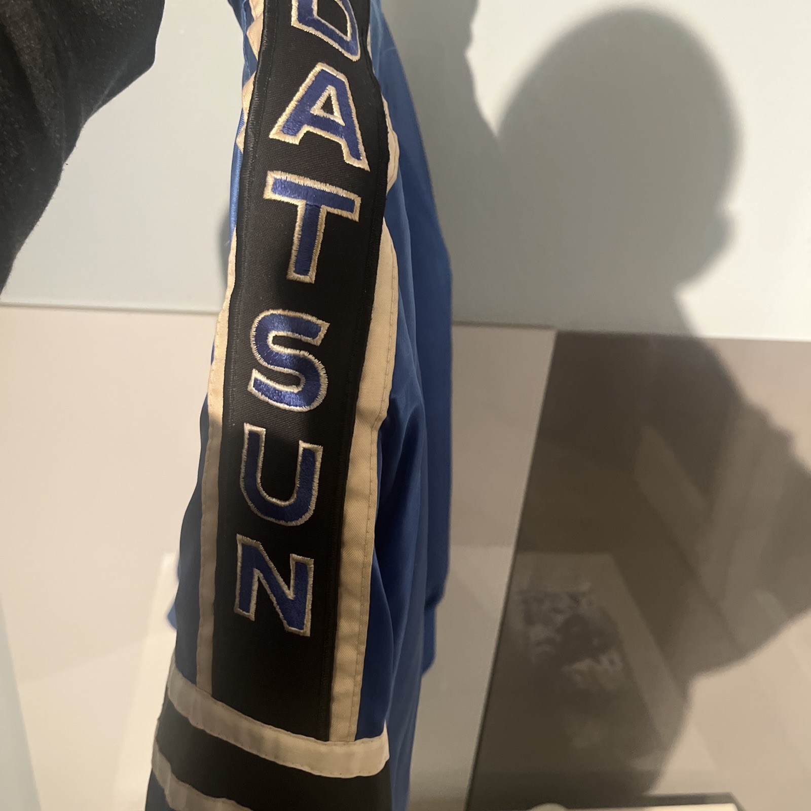 Vintage Datsun Satin Bomber Jacket w/ Liner 1970s-80s racing 510 240Z 260Z 280z