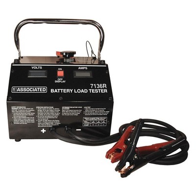 ASSOCIATED EQUIP 7136R Battery Tester, 0to20 VDC, Digital 444N40