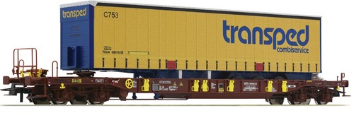 Roco H0 76223 Taschenwagen, Sdgmns 33, der AAEC (Transped) Epoche VI__ NEU | Zustand: Neu