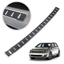 Ladekantenschutz für Volkswagen VW e-Golf Schrägheck (AU) 5D 2014-2020 Schwarz