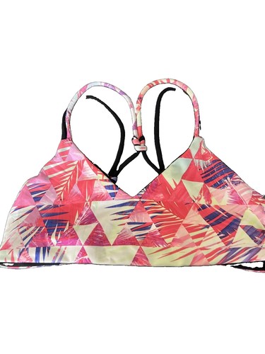 Lululemon Ivivva Girls Workout Bra Size 10 Reversible