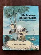 MR. JAMESON & MR. PHILLIPS by SHARMAT 1979 FIRST EDITION W/DJ ILLUSTRATED DEGEN