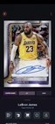 2025 Topps Chrome LeBron James Chrome Autographs (RAW)
