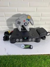 Nintendo 64 Console - Gray - Piece Only Setup w/ Controller 🎮