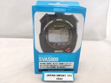 SEIKO Stopwatch for sports SVAS009 Water Resistant 10 Bar Japan New
