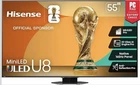 Hisense 55" Class U8 Mini-LED ULED 4K UHD Google Smart TV 55U8QG QLED
