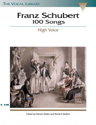 Franz Schubert 100 Songs High Voice Sheet Music Vocal Collection NEW 000740027
