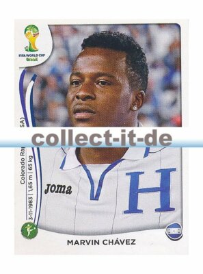 Panini WM Worldcup 2014 - Sticker 409 - Marvin Chavez