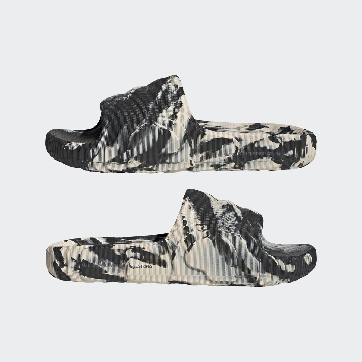 Adidas Adilette 22 Carbon Aluminum Slides GX6947 New w Box Adidas Adilette Comfort Sandals FZ1751 – Kick Theory main image 2