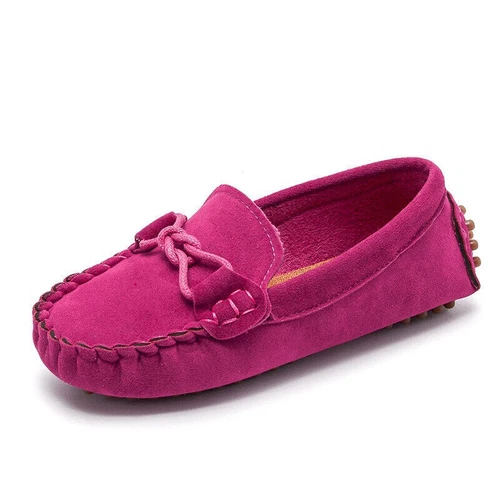 New Boys Girls Kids Flat Loafers Moccasins Child Toddler Comfort Boat Shoes Size - Picture 19 of 24