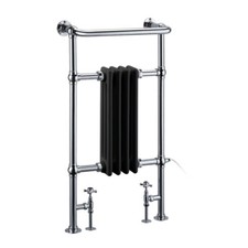 Burlington Bloomsbury Radiator Black R2 CHR BLA Burlington Black Radiator