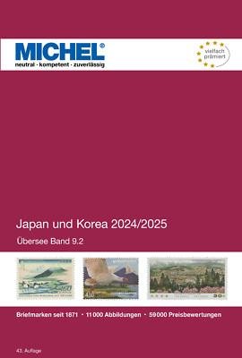 MICHEL Briefmarken Katalog Japan und Korea 2024/2025 (ÜK 9.2) NEU