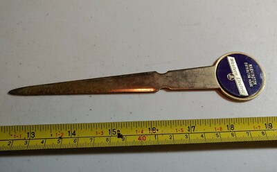 Vintage Western Electric Bell Washington Distributing Advertising Letter Opener