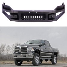 Fit 09-18 Dodge Ram 1500 Front Bumper Heavy Duty Steel Powder Coated Car Truck Fit 09-18 Dodge Ram 1500 Front Bumper Heavy Duty Steel Powder Coated Car Truck