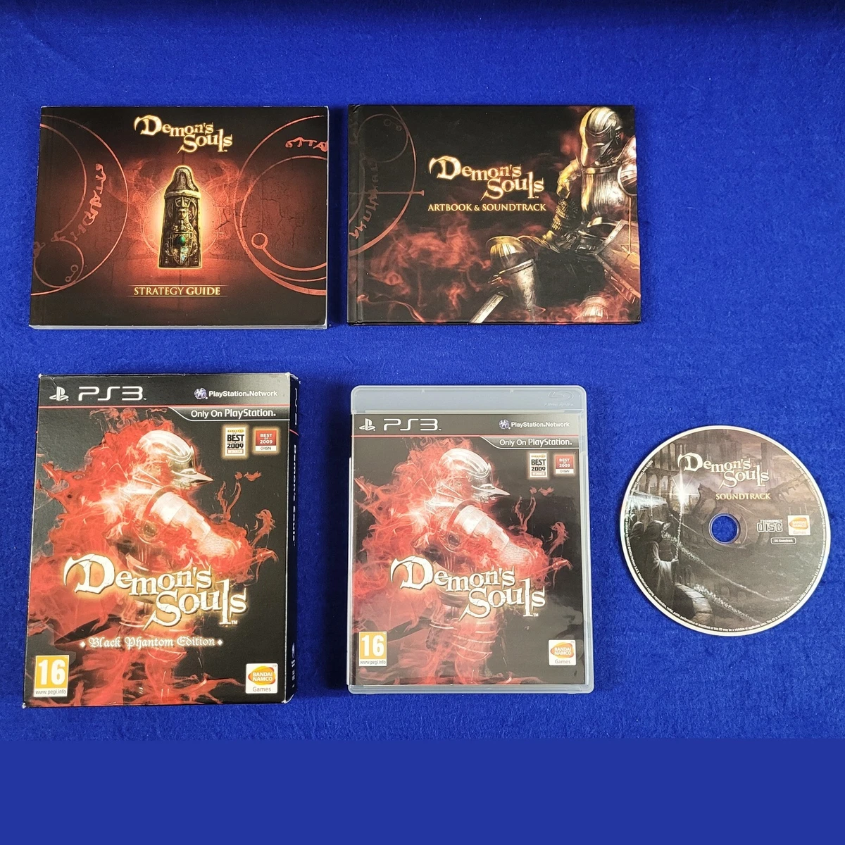 ps3 DEMONS SOULS Black Phantom Edition (Works On US Consoles) PAL