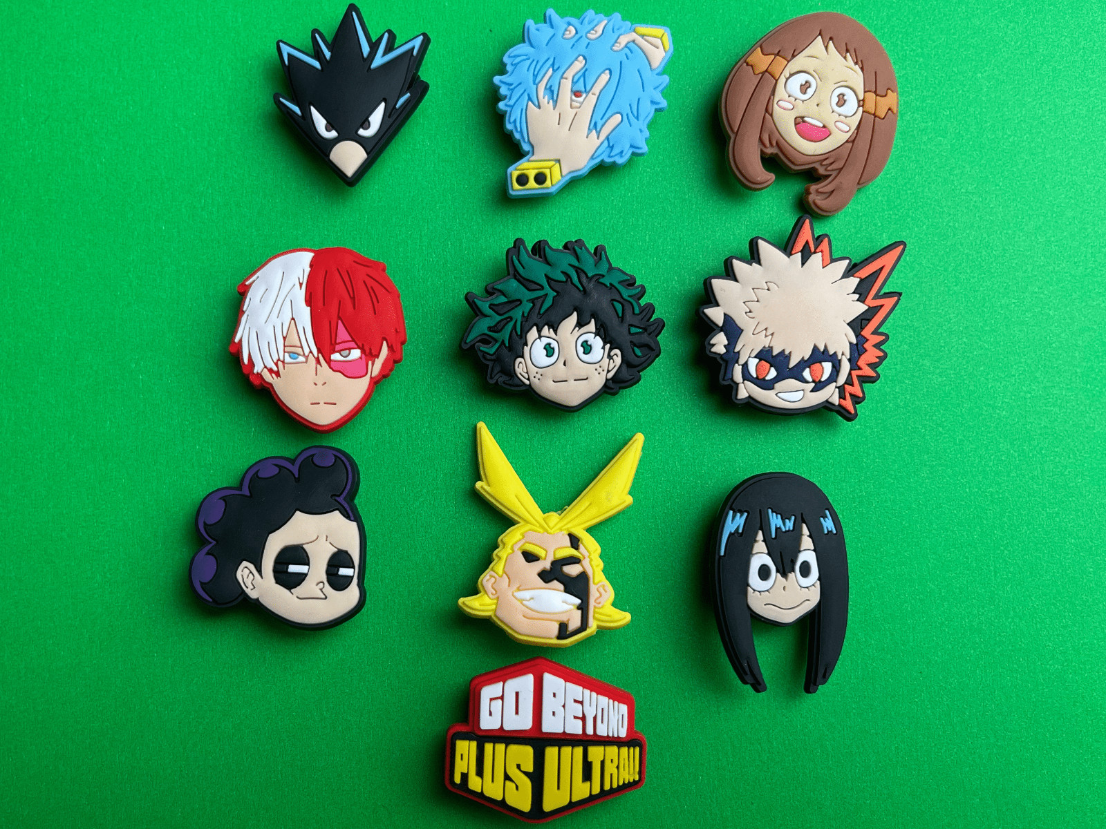 My Hero Academia Inspired Shoe Charms For Crocs Bracelet Shoes Wristband Anime