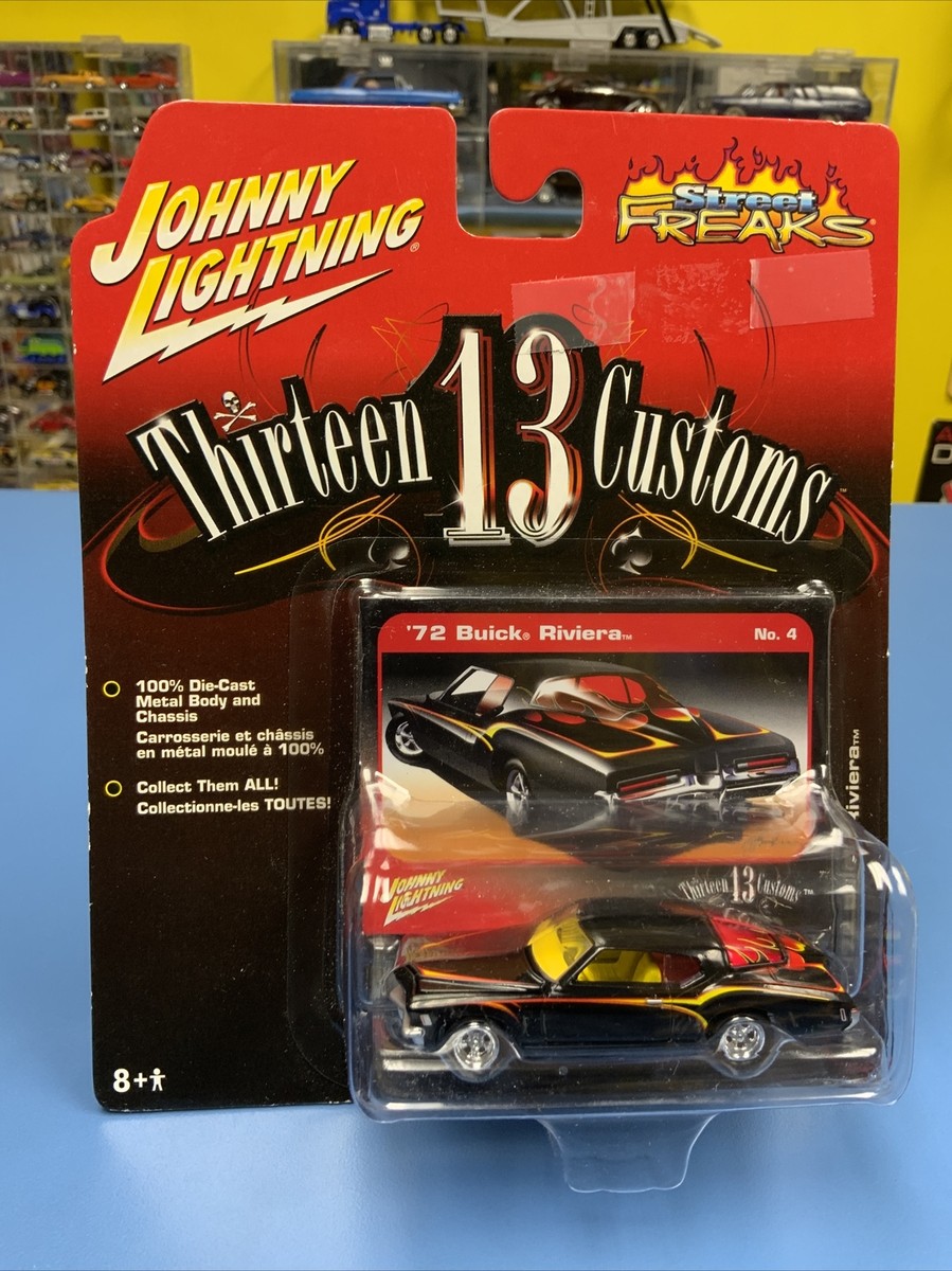 JOHNNY LIGHTNING THIRTEEN CUSTOMS '72 BUICK RIVIERA NO.4 “NEW” | eBay