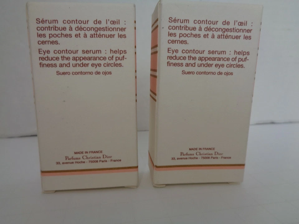 Christian Dior No-Age Essential Yeux 2 Sample Age Defense Eye Serums 2ml 0.06 oz - Imagem 3 de 3
