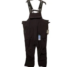 Arctix Men's Eco Friend Corkscrew Bib Overalls, Black, XX-Large/34 Inseam