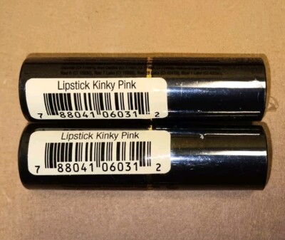 Lot of 2 IMAN Luxury Moisturizing Lipstick 031 KINKY PINK New & Sealed 