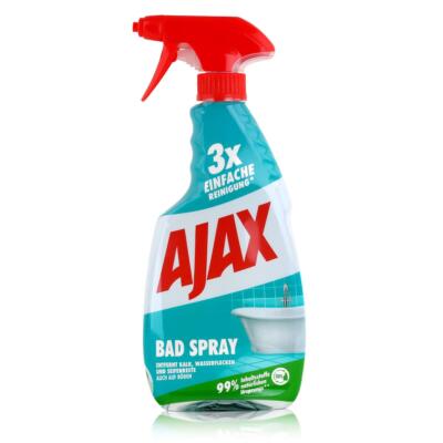 Ajax Bad Spray Badreiniger 500ml - Entfernt Kalk & Seifenreste (1er Pack)