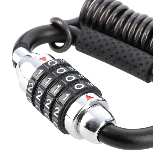 Motorcycle Helmet Lock > Oxford Lidlock helmet Security Combination Lock T-Bar - Picture 2 of 6