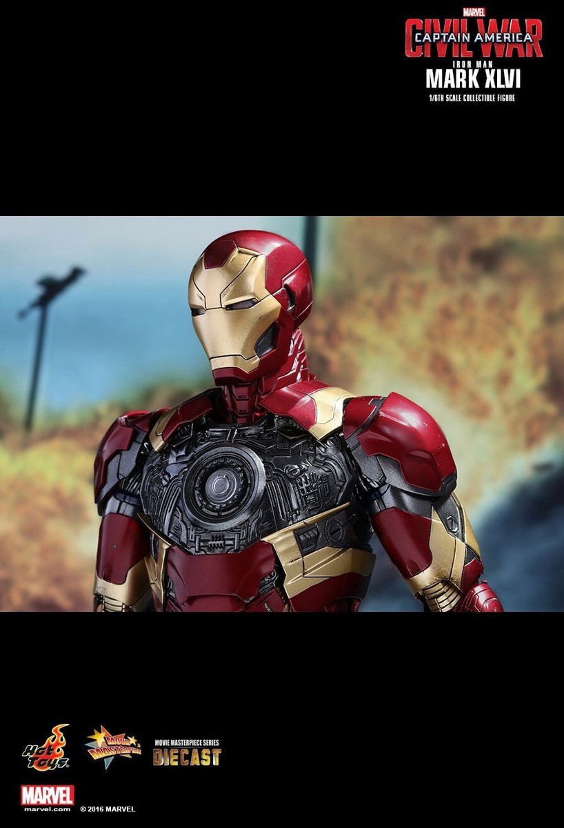 Hot Toys MMS 353 D16 Captain America Civil War Iron Man Mark