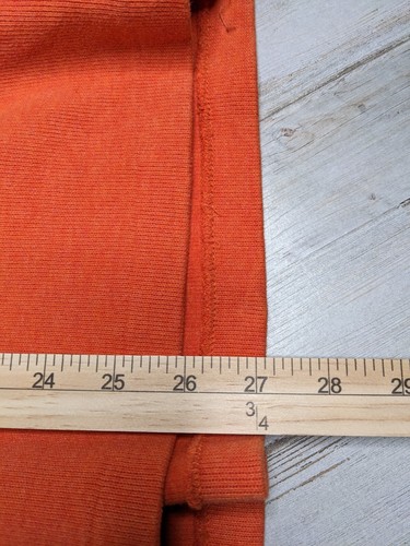 Polo Ralph Lauren Pullover Herren Medium ORANGE 1/4 Zipper Sweater Shirt Pony Logo - Bild 8 von 8