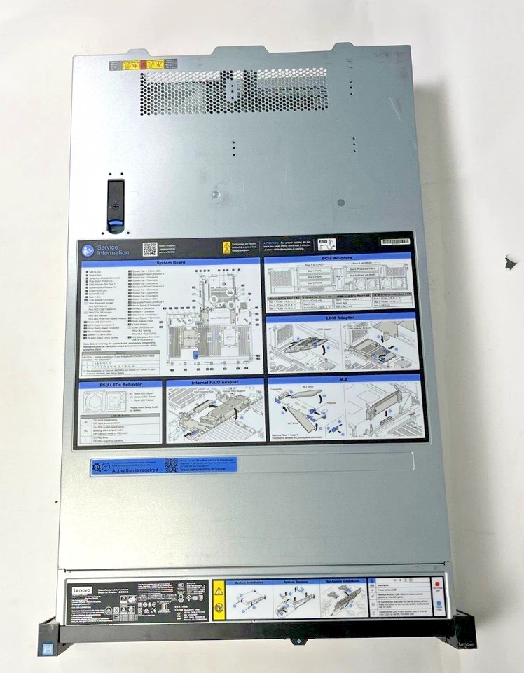 LENOVO SR650 7X06-CT0, 2 X 2.4GHZ 5115, 32GB RAM ,2 X 750 POWER, 2 X 600GB HDD - Image 3 of 4