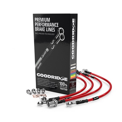 Kit de manguera de embrague de motocicleta de acero inoxidable Goodridge Ducati M900/S4/S4R Monster 93-08 - Imagen 10 de 13