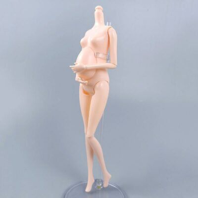 Buy Pregnant Jointed Body Newborn Baby For 11.5 BJD Dolls Accessories Toys 1/6 Gift