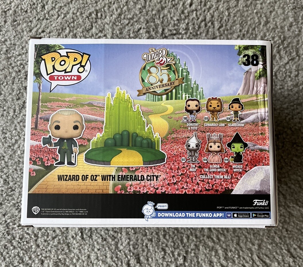 Funko Pop! Town Wizard of Oz with Emerald City #38 85th Funko Pop! Town Wizard of Oz with Emerald City #38 85th