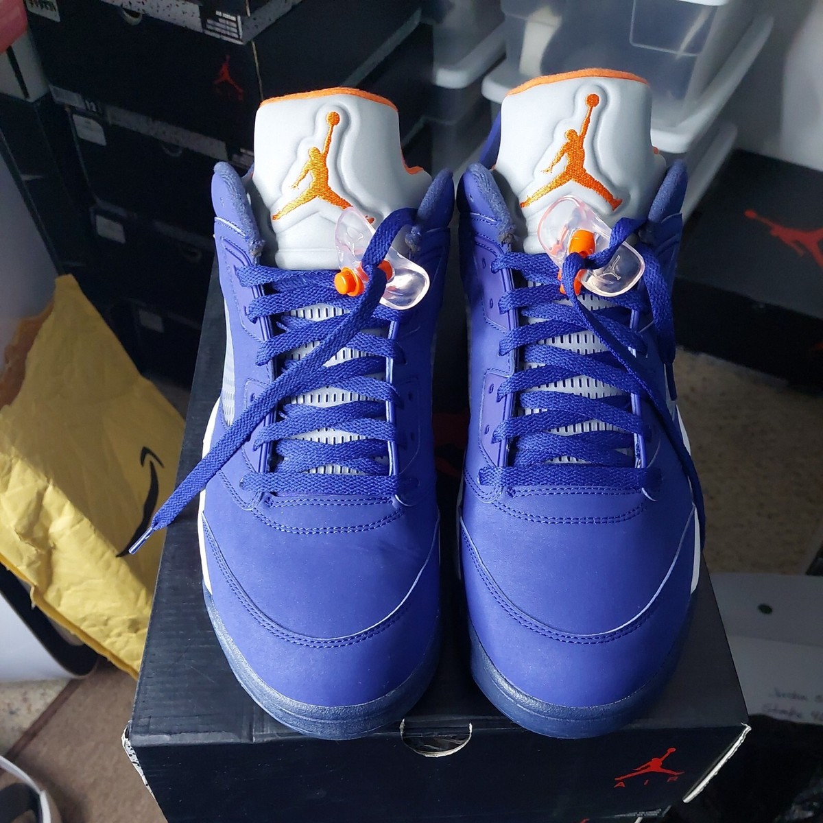 Size 13 - Air Jordan 5 Retro Low Knicks | eBay Size 13 - Air Jordan 5 Retro Low Knicks | eBay