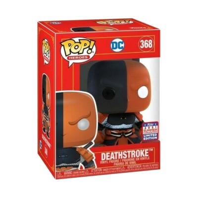 DEATHSTROKE SDCC 2021 CONVENTION EXC FUNKO POP DC COMICS IMPERIAL PALACE 368 PRE