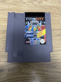 Pin Bot Nintendo Nes Game PAL UK Boxed Pinbot CIB- Excellent & Protector Case
