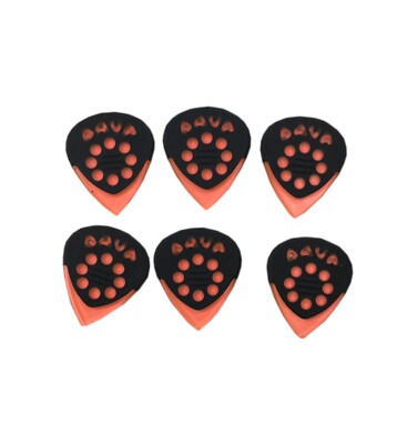 Dava Guitar Picks Jazz Grips Control Gels 6-Pack