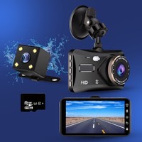 4 Dash Cam Pro Car Camera Recorder Dual Front and Rear HD 1080P Night Vision UK