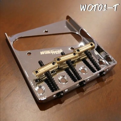 Wilkinson WOT01T Guitar Bridge Chrome Silver