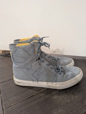 Kids Youth Supra Light Blue High Top Sneakers Size 6