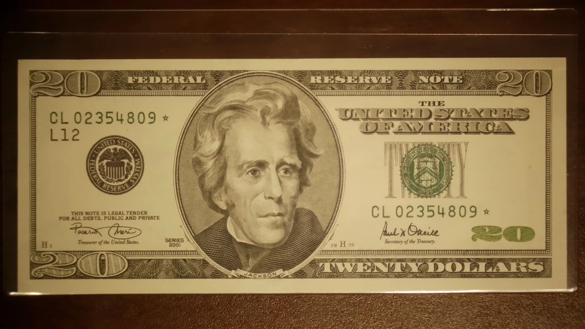 2001 $20 US Federal Reserve Small Notes for sale | eBay