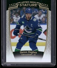 2024-25 Upper Deck Stature #23 Quinn Hughes