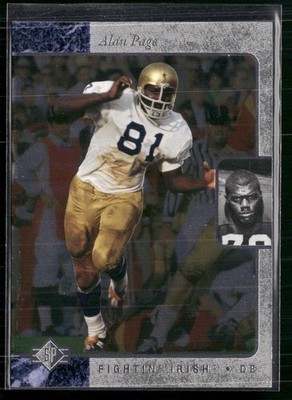 2013 SP Authentic #96SP-133 Alan Page 1996 SP