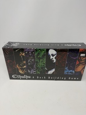 Wyvern Card Game Cthulhu - A Deck Building Game (2nd Ed) Box VG+/NM SEALED