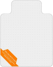 Heavy Duty Chair Mat for Carpet,46"X60" Office Floor Mat for Carpeted Floors,Und