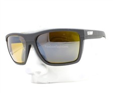 Costa Del Mar Pargo Sunglasses Matte Gray Polar Sunrise Silver 580G w/pouch