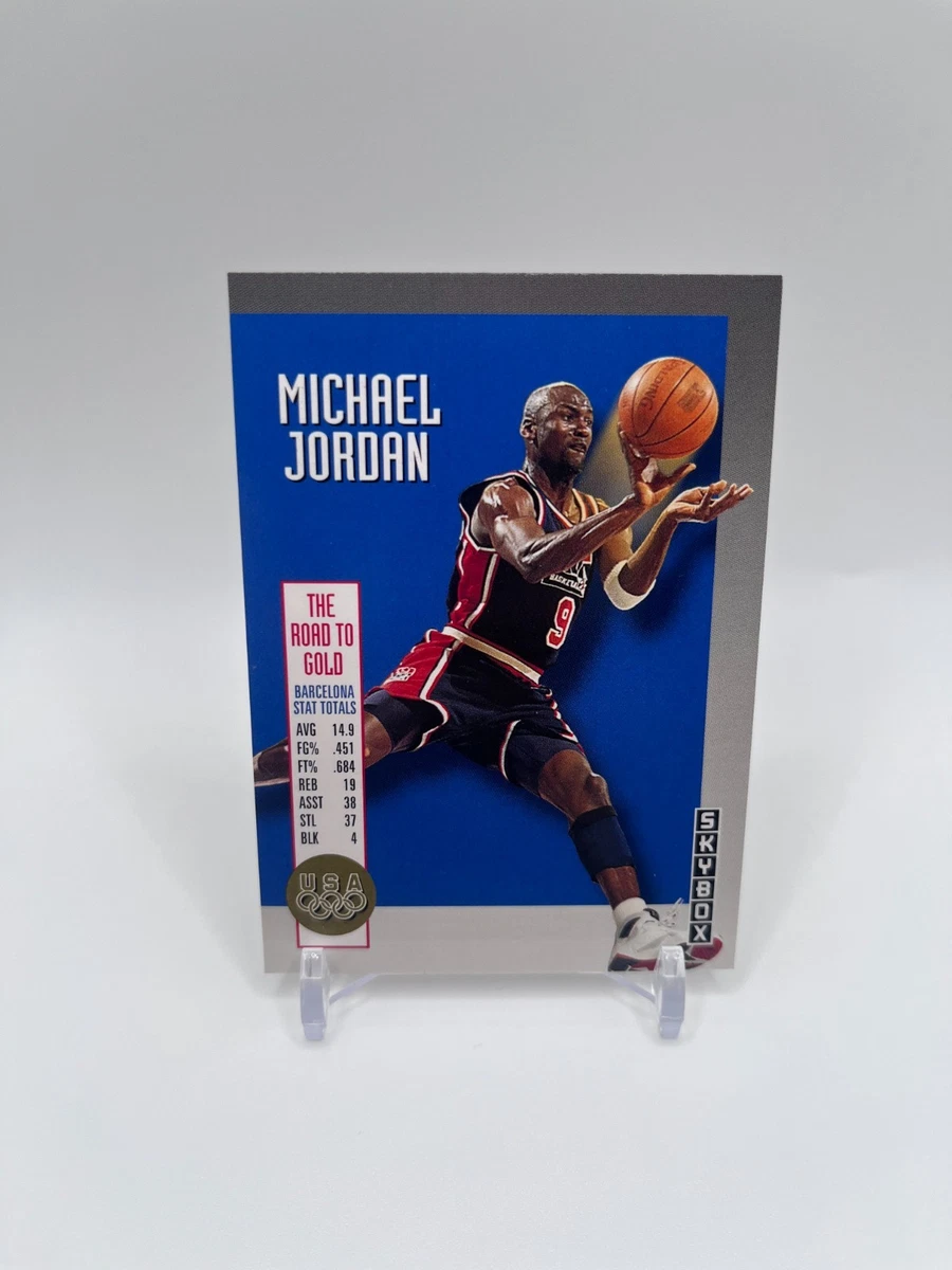 Michael Jordan Basketball 1992-93 Season Sports Trading Card