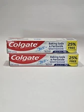 Colgate Baking Soda & Peroxide Whitening Brisk Mint 5.0oz Set Of 2