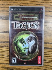 Dungeons & Dragons: Tactics (Sony PSP, 2007) MANUAL INCLUDED 